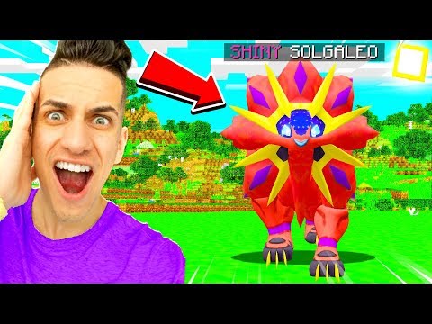 CATCHING LEGENDARY SHINY ALOLA POKEMON in Minecraft!