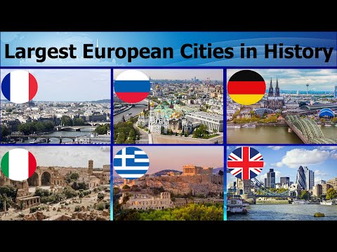 Largest European Cities in History