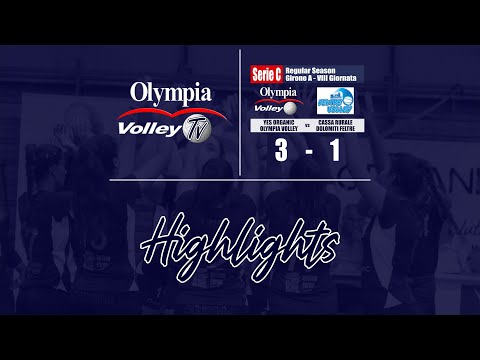 2021-2022 Highlights CFA Olympia - Cassa Rurale Dolomiti Feltre 3-1