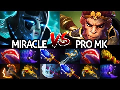 Miracle- [Phantom Assassin] VS Pro Monkey King Hard Carry Game 7.22 Dota 2