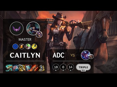 Caitlyn ADC vs Vayne - EUW Master Patch 12.3