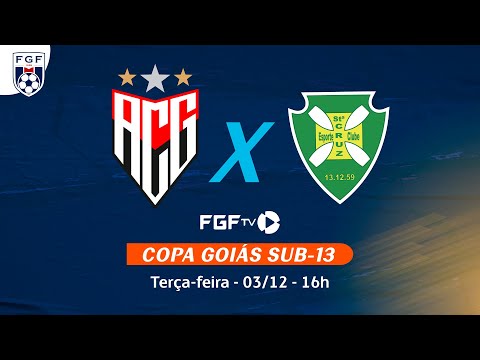 Atlético x Santa Cruz - Copa Goiás Sub-13 - final