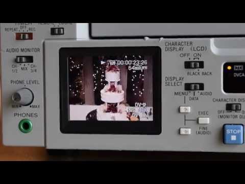 DSR-45 Playing MiniDV