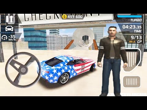 American Car Driving Simulator Smash Car Hit: Amzing Stunts - Android GamePlay 3D