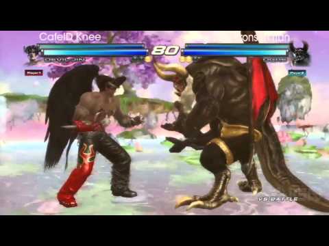 Tekken Tag Tournament 2 Grand Final  CafelD Knee Vs  Eightarc Bronson Tran   EVO 2013 Day