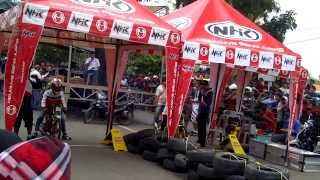 preview picture of video 'drag bike metro 2014 lampung2'