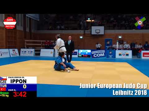+78 kg BRONZE - PAULUSOVA, Marketa (CZE) vs. ESIR, Kubranur (TUR)