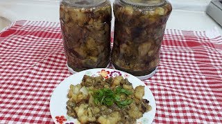 patlıcan közlemesi konservesi / patlıcan közlemesi nasıl saklanır?