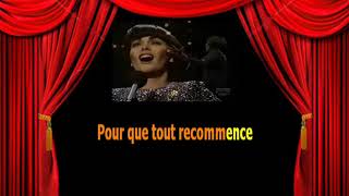Karaoké Mireille Mathieu   Un jour tu reviendras