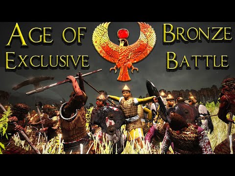 AGE OF BRONZE IS FINALLY HERE ! Early Access MP battle between the Hittites and Trojans!