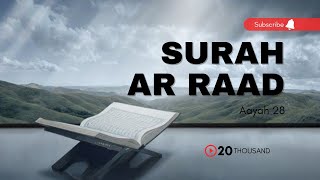 Download lagu Surah Ar Raad [Aayah 28]🌹🌹 mp3