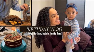 Birthday VLOG | Brunch buffet at Fogo de Chao & spending the day at a hotel