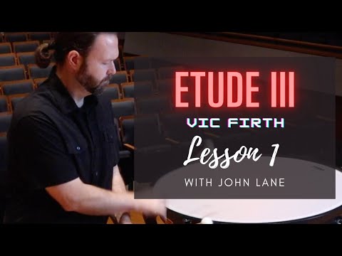 TMEA 2022-2023 Etude III (No. 3), The Solo Timpanist by V. Firth, feat. John Lane ensembleblock.com