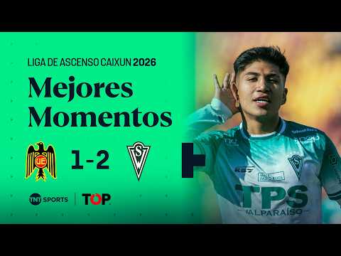 Compacto TOP | 🔴🟡 U. Española 1 - 2 🟢 Santiago Wanderers | Liga de Ascenso Caixun 2026 - Fecha 29