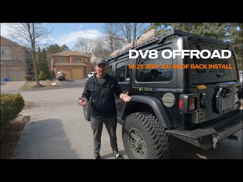 DV8 OFFROAD ROOFRACK INSTALL AND REVIEW @DV8Offroad