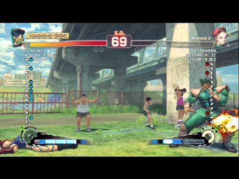 AOI MOMO (Bison) vs Banbaban (Cammy) AE2012 Ranked Match *720p HD*