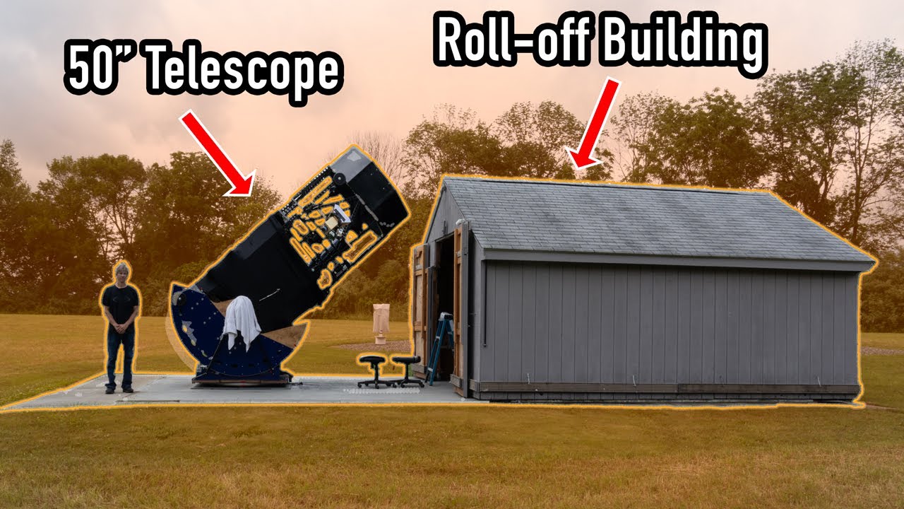 Alan Midkiff’s Unique Home Observatories (Observatory Tours #4)