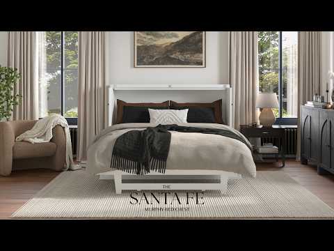 Santa Fe Murphy Bed Chest | Contemporary & Functional Design | AFI Furnishings