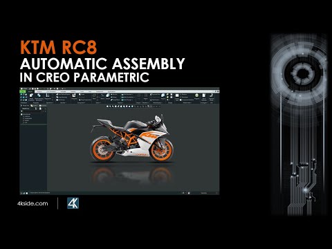 Automatically assembled components  - Easy with Creo | Unlock Potential with PTC's Creo