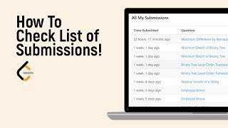 How to Check List of Submissions on LeetCode [easy]