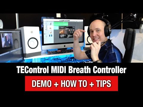 How to use a MIDI Breath Controller? (TEControl BBC2)