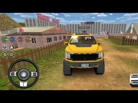 JEEP 4X4 DRIVING 3D - YELLOW JEEP DRIVING OFFROAD | JEEP MUD RACING 3D | CAR GAME 2026