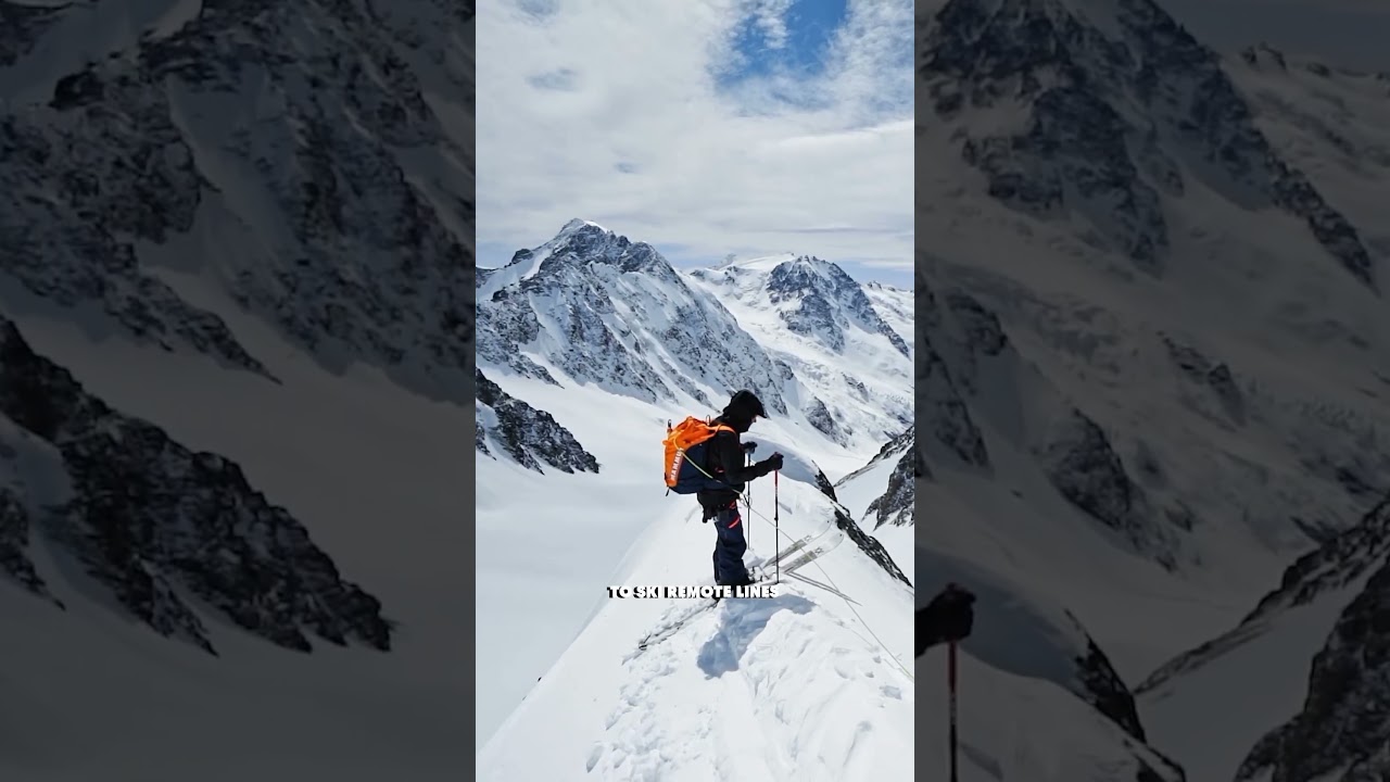 Nadine Wallner pushing the limits in a breathtaking freeride journey in Patagonia 🎬🍿on Red Bull TV