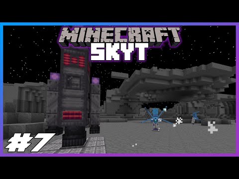 Unbelievable!Exploring Space in Minecraft SkyT!