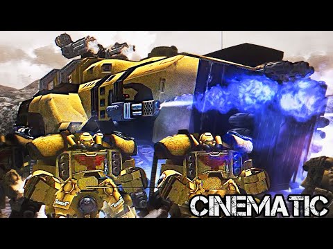 UNIFICATION MOD 2022 ► Super Heavy MASTODON & Astartes vs Orks! - WH40K: Dawn of War: Soulstorm