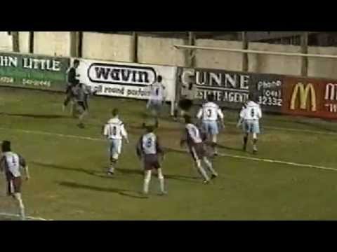 Drogheda United 4-1 Cobh Ramblers - 27th Feb 1999 - Mark Revins Hat-trick