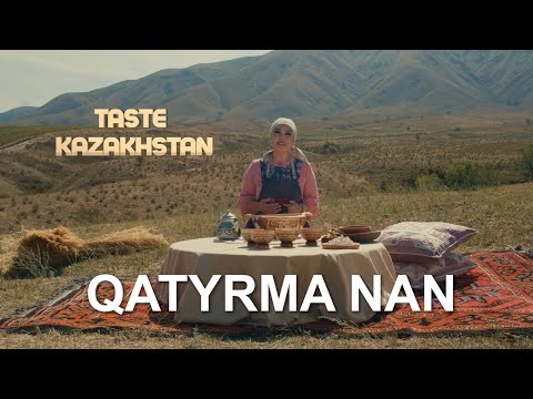 How to prepare the traditional Kazakh dish «Qatyrma Nan»? | Silk way TV | Qazaqstan