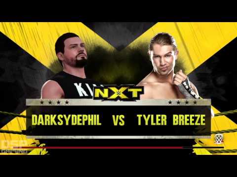 WWE2K16 My Career Mode pt7 - New Moveset and Tyler Breeze Match