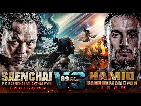 Saenchai P.K.Saenchai Muaythai Gym VS Hamid Bahrehmandfar | THAI FIGHT Kard Chuek Phayao