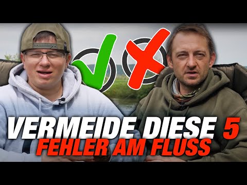 Vermeide diese 5 Fehler am Fluss 🎣 | mit Robin Illner & Philipp Resch | Karpfenangeln | P.R. Baits