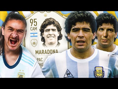 FIFA 20: 95 ICON MARADONA Squad Builder BATTLE 😱🔥 vs DerKeller