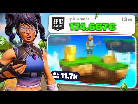 Wie viel GELD kann man WIRKLICH mit FORTNITE MAPS verdienen?