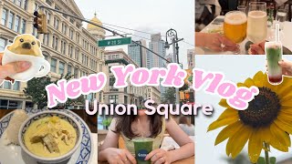 NYでカフェはしご＆お土産探し！絶品タイ料理と和風イタリアンも満喫【NY Vlog/海外生活】