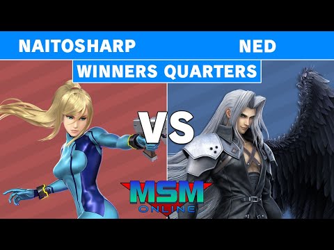 MSM Online 55 - NaitoSharp (Zero Suit Samus) Vs. Ned (Sephiroth) - Winners Quarters