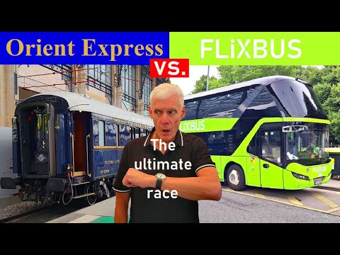 I RACE FLIXBUS against the ORIENT EXPRESS from Paris to Venice.