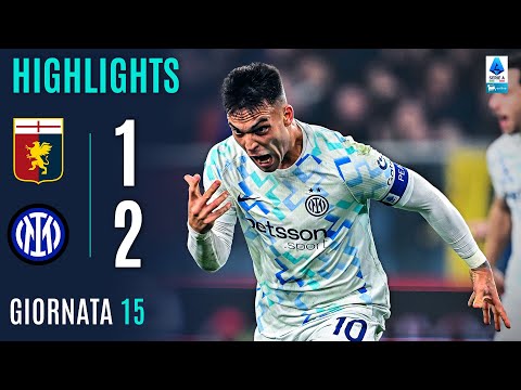 Video highlights della Genoa vs Inter (1 a 2) - Giornata 15 - Fantacalcio e fantamedie