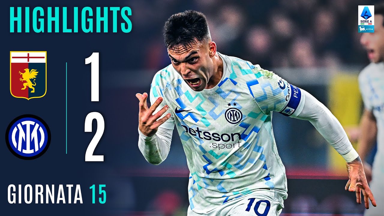 GENOA-INTER 1-2 | HIGHLIGHTS | 15ª GIORNATA | SERIE A ENILIVE 2025/26