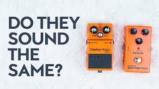 Video thumbnail for Boss DS-1 vs Nux DS-3 Classic Distortion - Do they sound the same? by We As A Company