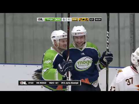 02.10.2019 OHL: HK Mogo - HK Dinaburga highlights