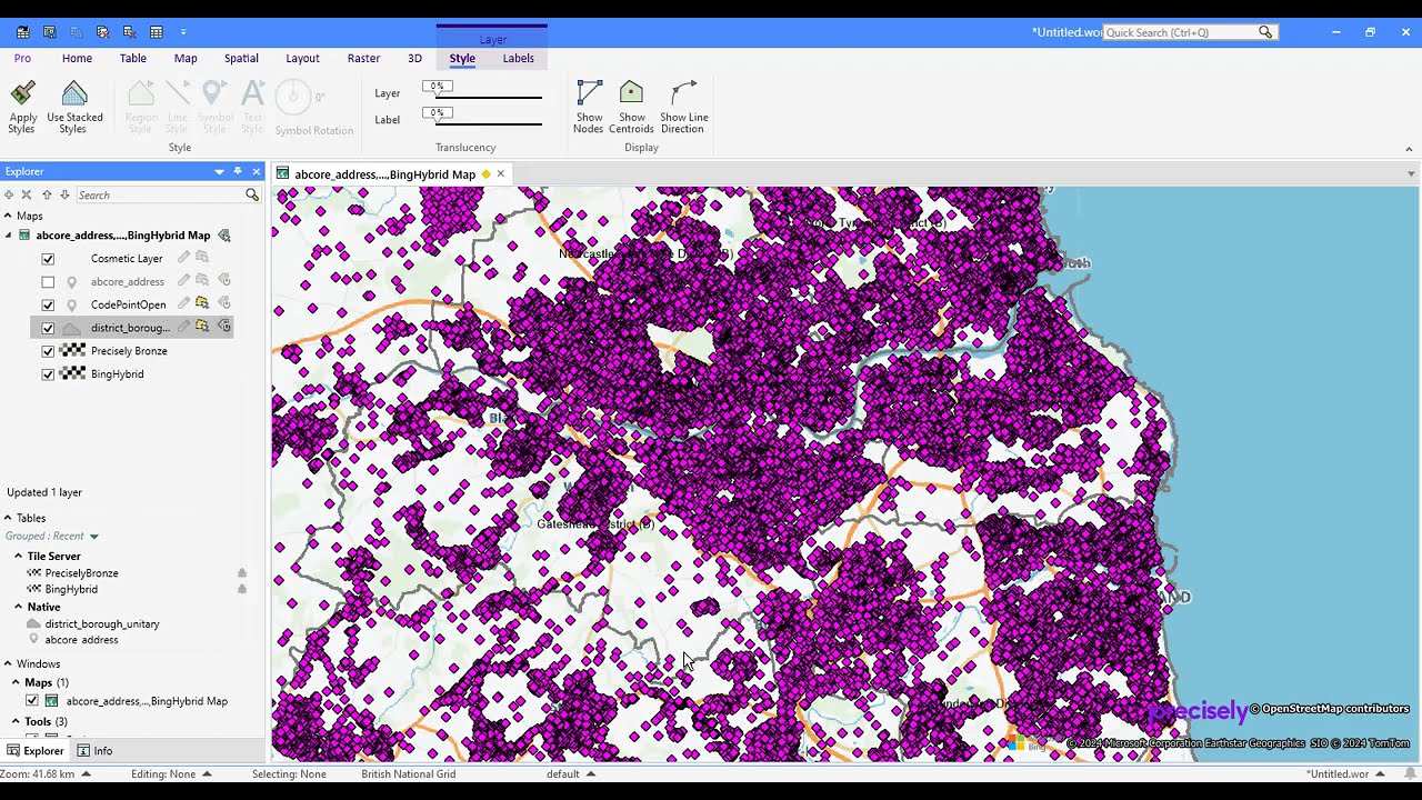 Getting Started with MapInfo Pro