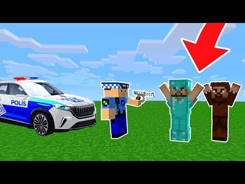 POLİS, ZENGİN VE FAKİRİ YAKALADI! 😱 - Minecraft