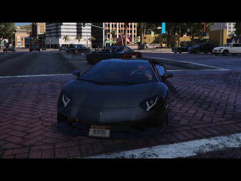 Lamborghini V12 Engine Italian Elegance and Road Prestige with Real Life Mod GTA 5 Grand Theft AutoV