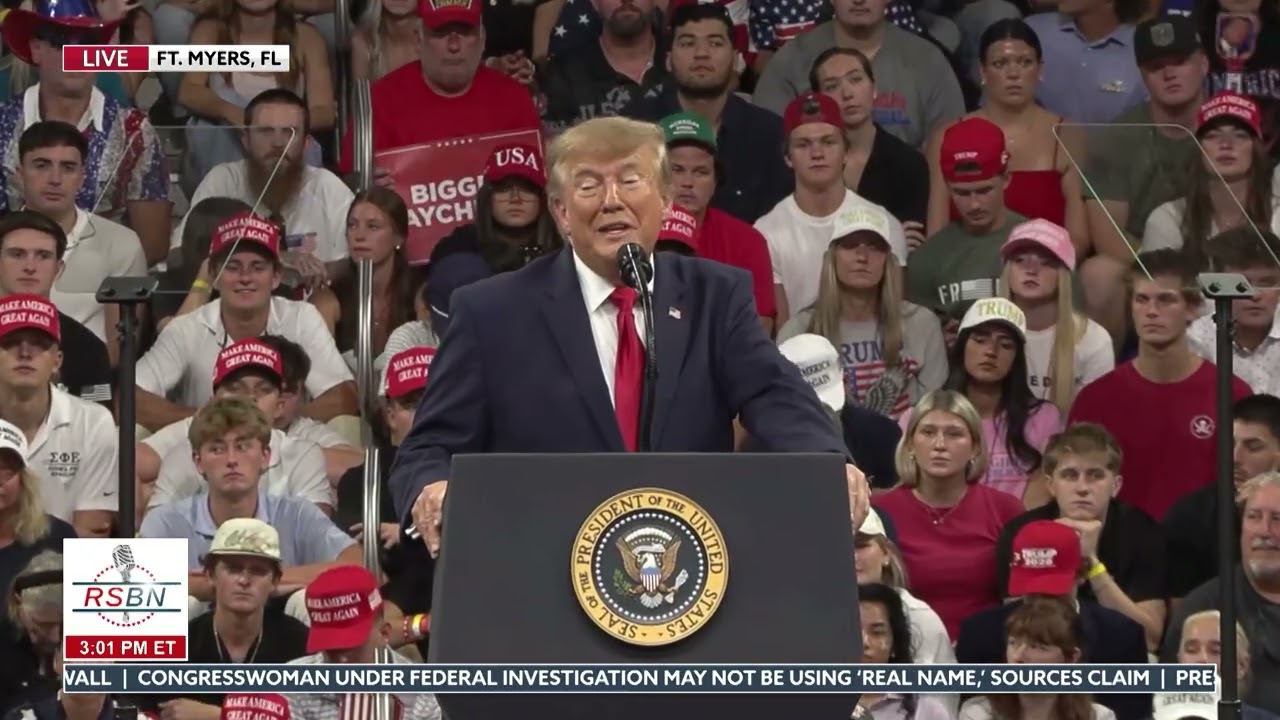 Trump in Fort Myers: “Pretend I’m on the Ballot… We’ll Have Landslides Like We’ve Never Seen”