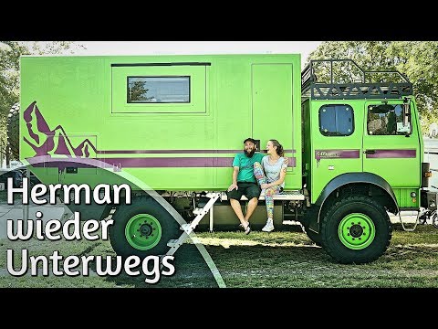 Im selbstgebauten Expeditionsmobil auf Weltreise - Herman (wieder) Unterwegs