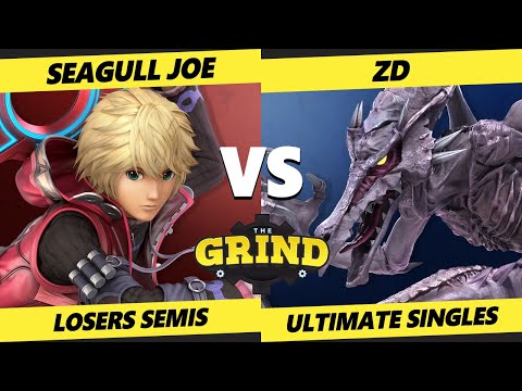 The Grind 224 Losers Semis - ZD (Wolf, Ridley) Vs. Seagull Joe (Palutena, Shulk) Smash Ultimate