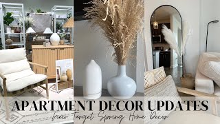 MODERN, COZY APARTMENT BEDROOM DECOR UPDATES | NEW TARGET SPRING DECOR SHOP WITH ME VLOG 2023
